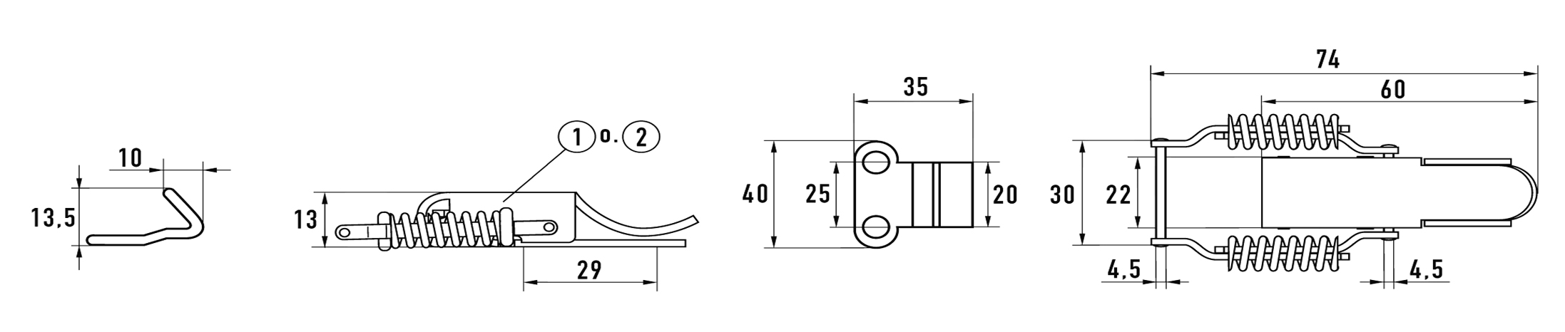 Затискач 44 SP А2