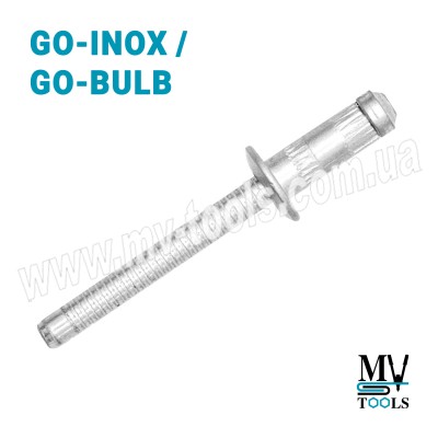Заклепка відривна посилена GOEBEL GO-BULB / GO-INOX