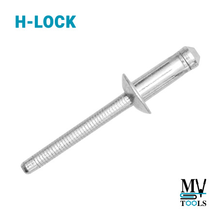 Кузовна посилена заклепка GOEBEL H-LOCK 6.4х9.0 мм / 1.5-3.5 мм