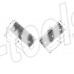 Петля для ящика MV75-40-2HA2 (нержавіюча)