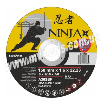 Ninja cutting wheel 150 x 1.6 x 22.23 mm