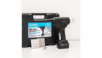 19.06.2023 Заклепувальник GO-BR1 та посилена заклепка GO-BULB / GO-INOX - ідеальний варіант в роботі разом