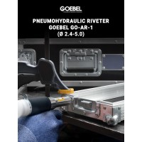 30.06.2025 Професійний пневмогідравлічний заклепувальник GOEBEL GO-AR-1