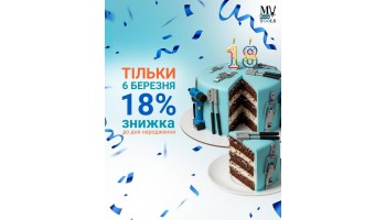 06.03.26 Святкуємо 18 років разом із вами! 