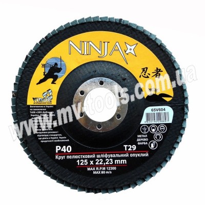 Flap wheels Ninja (curved) P40 type 29