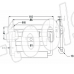 Ручка для ящика MV-008LS (хромована)