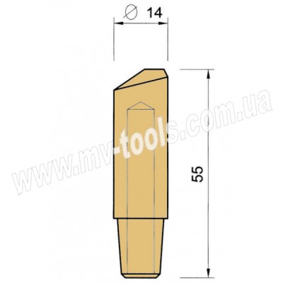 Електрод PEI-POINT E326