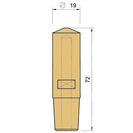 Електрод PEI-POINT E353