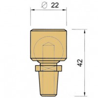 Електрод PEI-POINT E52/8