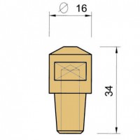 Електрод PEI-POINT E54/8