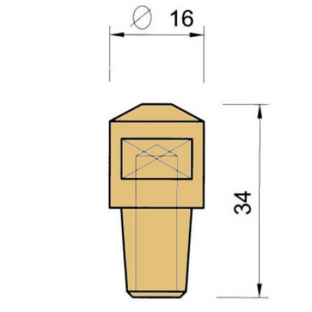 Електрод PEI-POINT E54/8