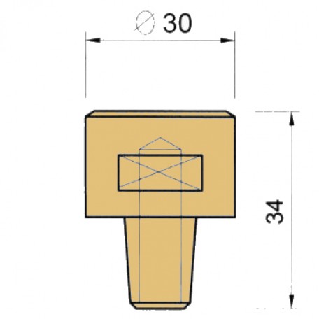 Електрод PEI-POINT E60/8