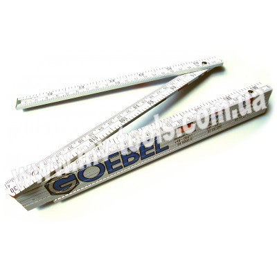 Folding wooden ruler 2m GOEBEL