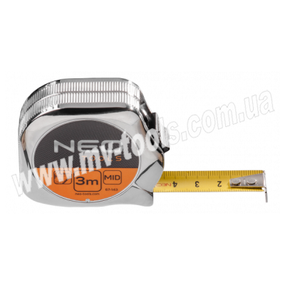 Рулетка NEO сталевий корпус 3-8 м