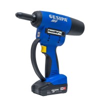 Заклепувальник акумуляторний Gesipa POWERBIRD PRO CAS Gold Edition (Ø 4.8-6.4 + 8.0)